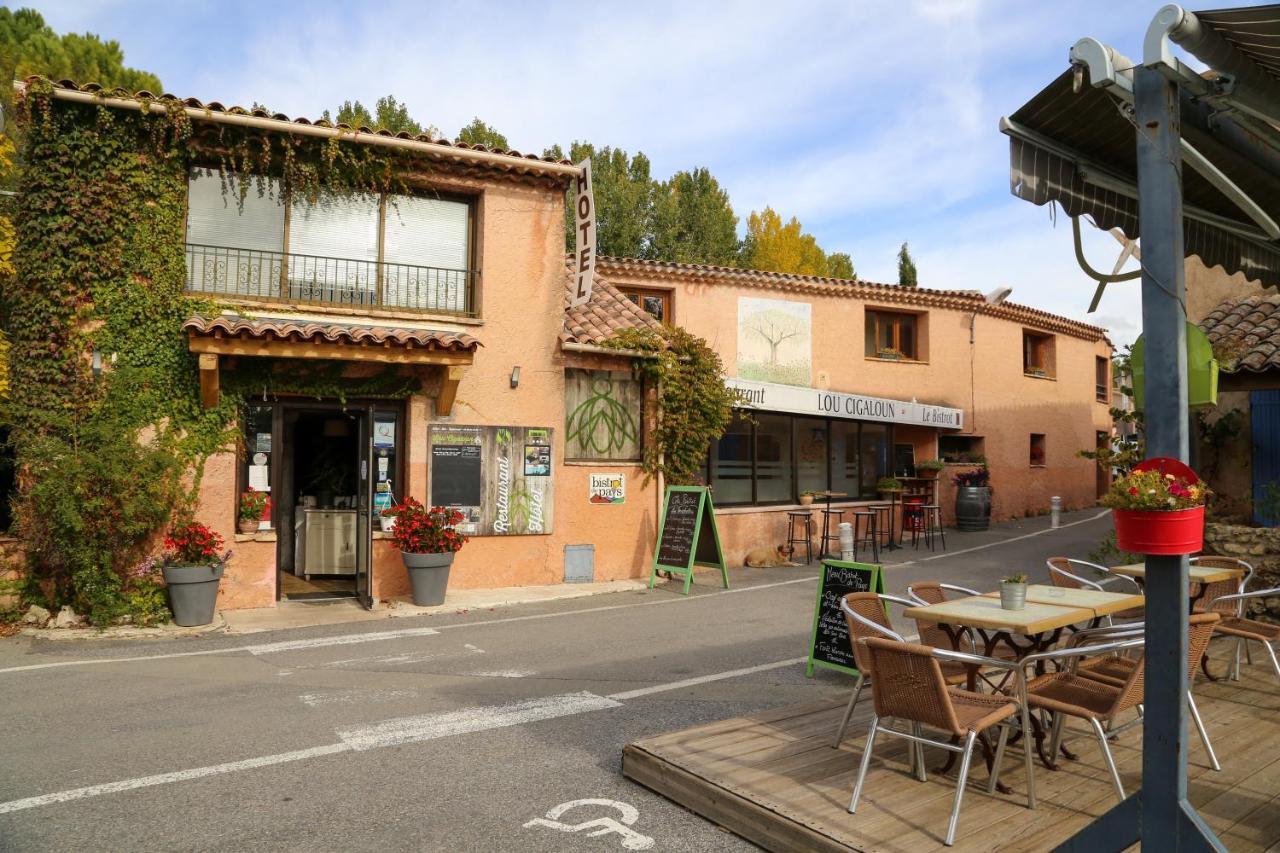 Отель Lou Cigaloun Saint-Antonin-du-Var Экстерьер фото